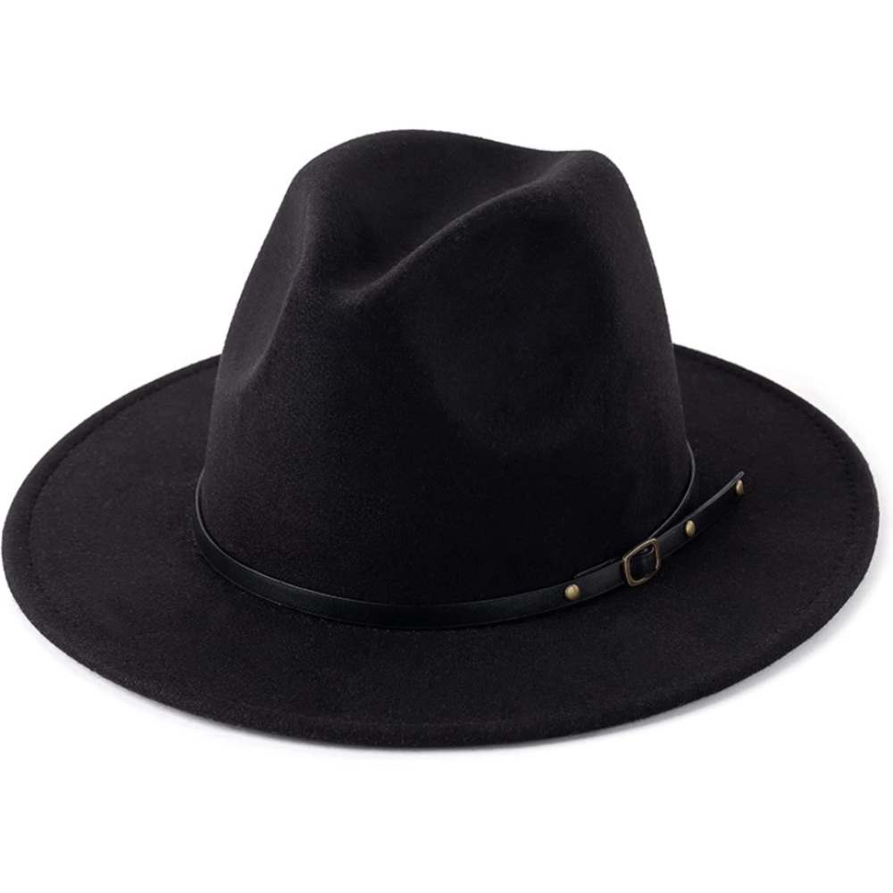 Women’s Wide Brim Fedora Hat
